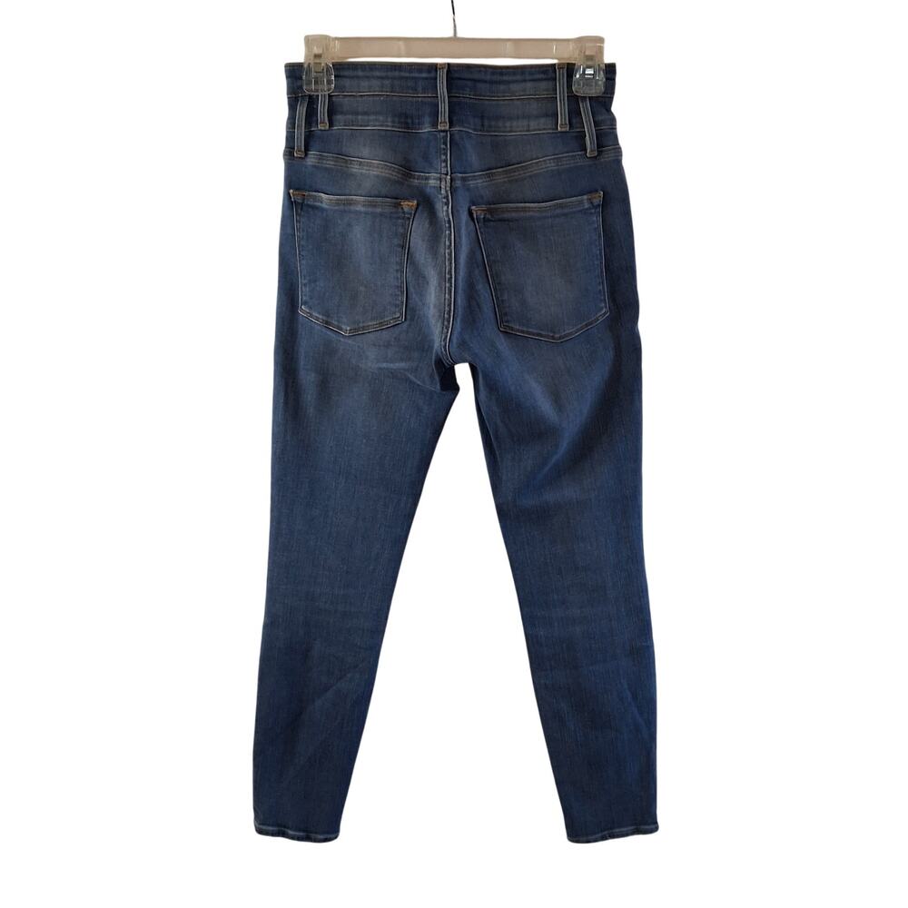 Anthropologie Frame Le High Skinny Women Jeans Medium Wash Size-26 - Picture 2 of 8